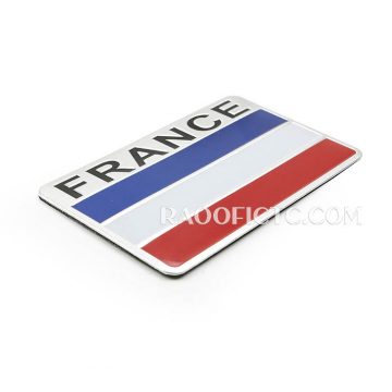 آرم برجسته پرچم فرانسه